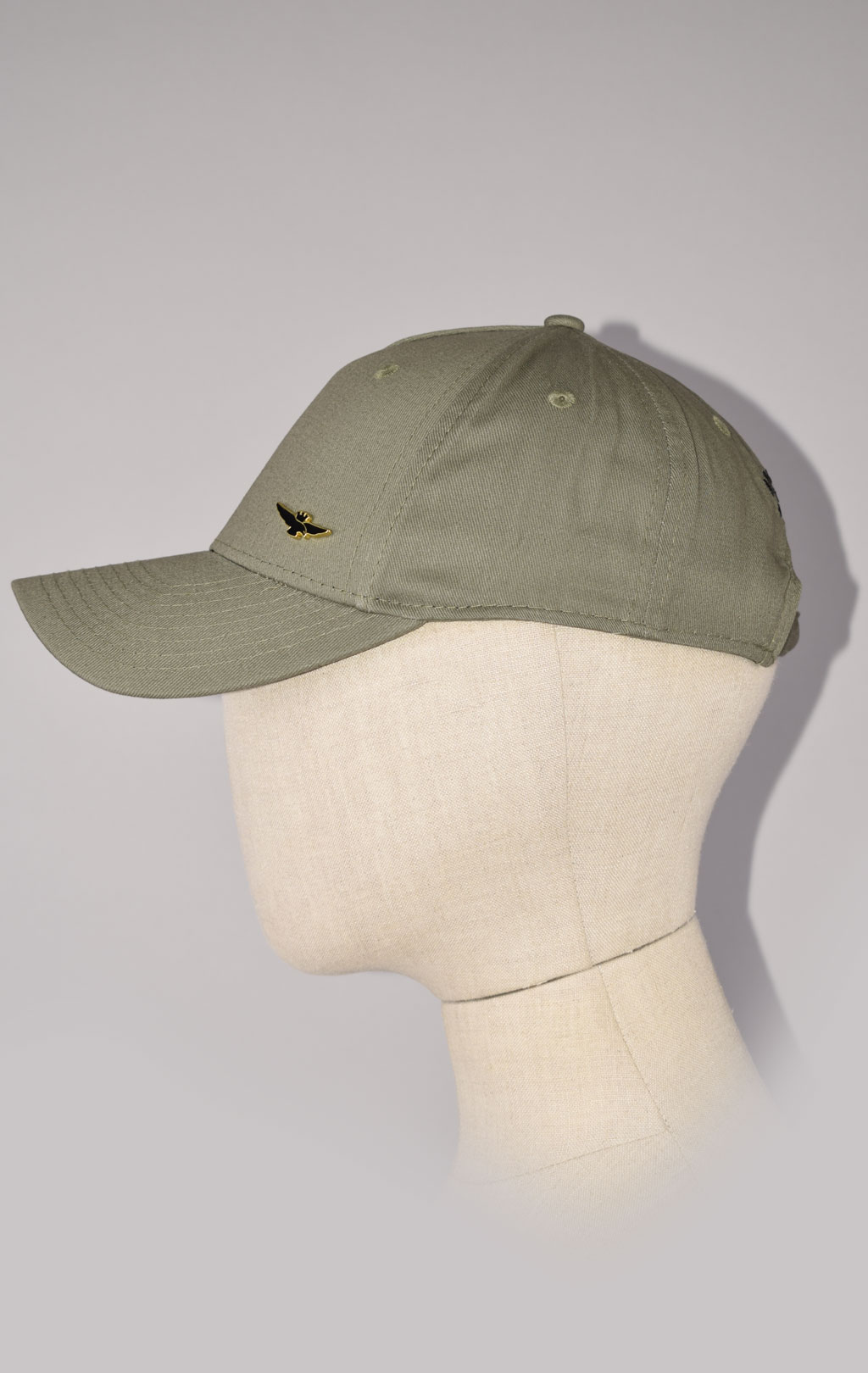 Бейсболка AERONAUTICA MILITARE SS 23/CN verde militare (HA 1099) 