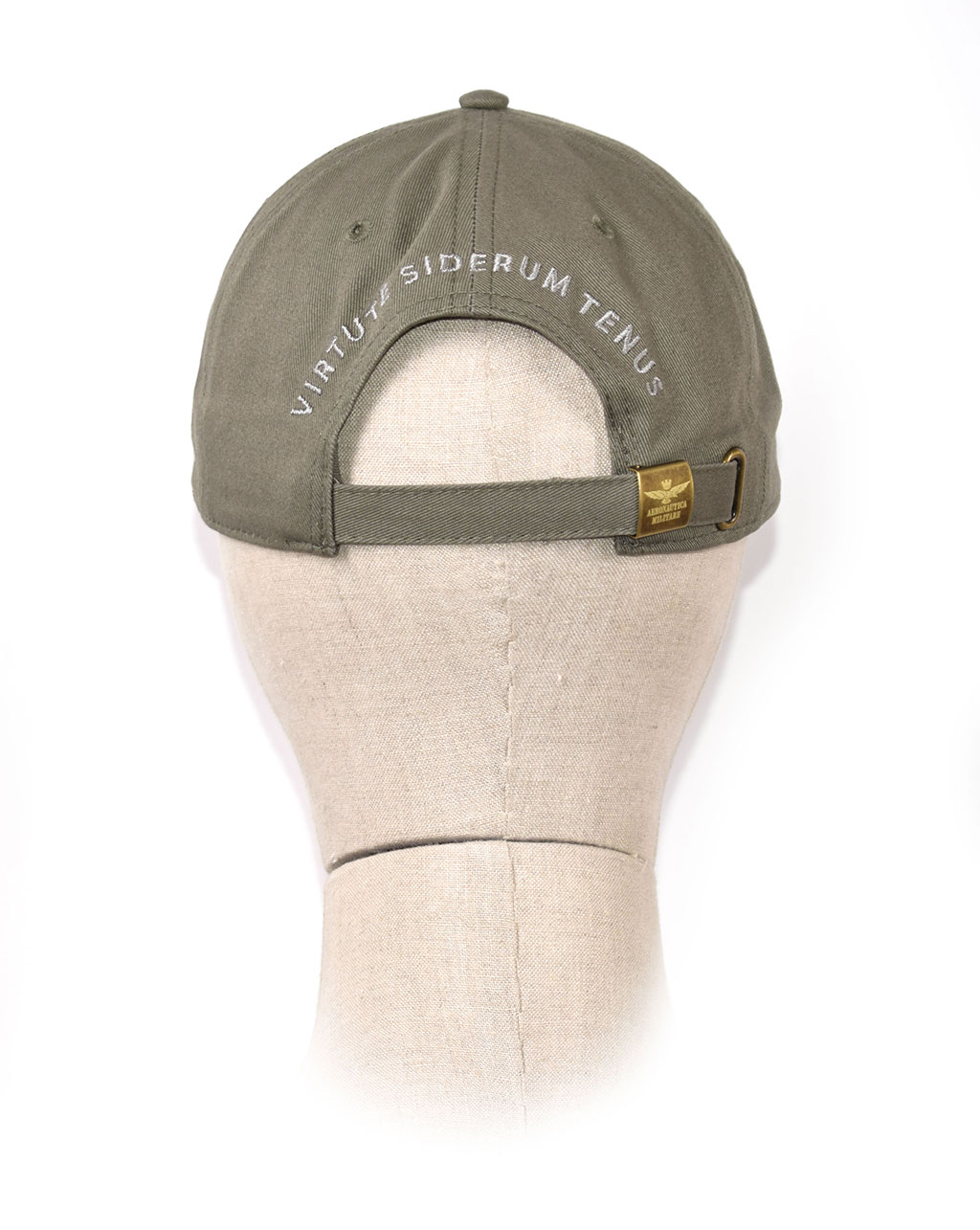 Бейсболка AERONAUTICA MILITARE SS 20/CN verde militare (HA 1039)