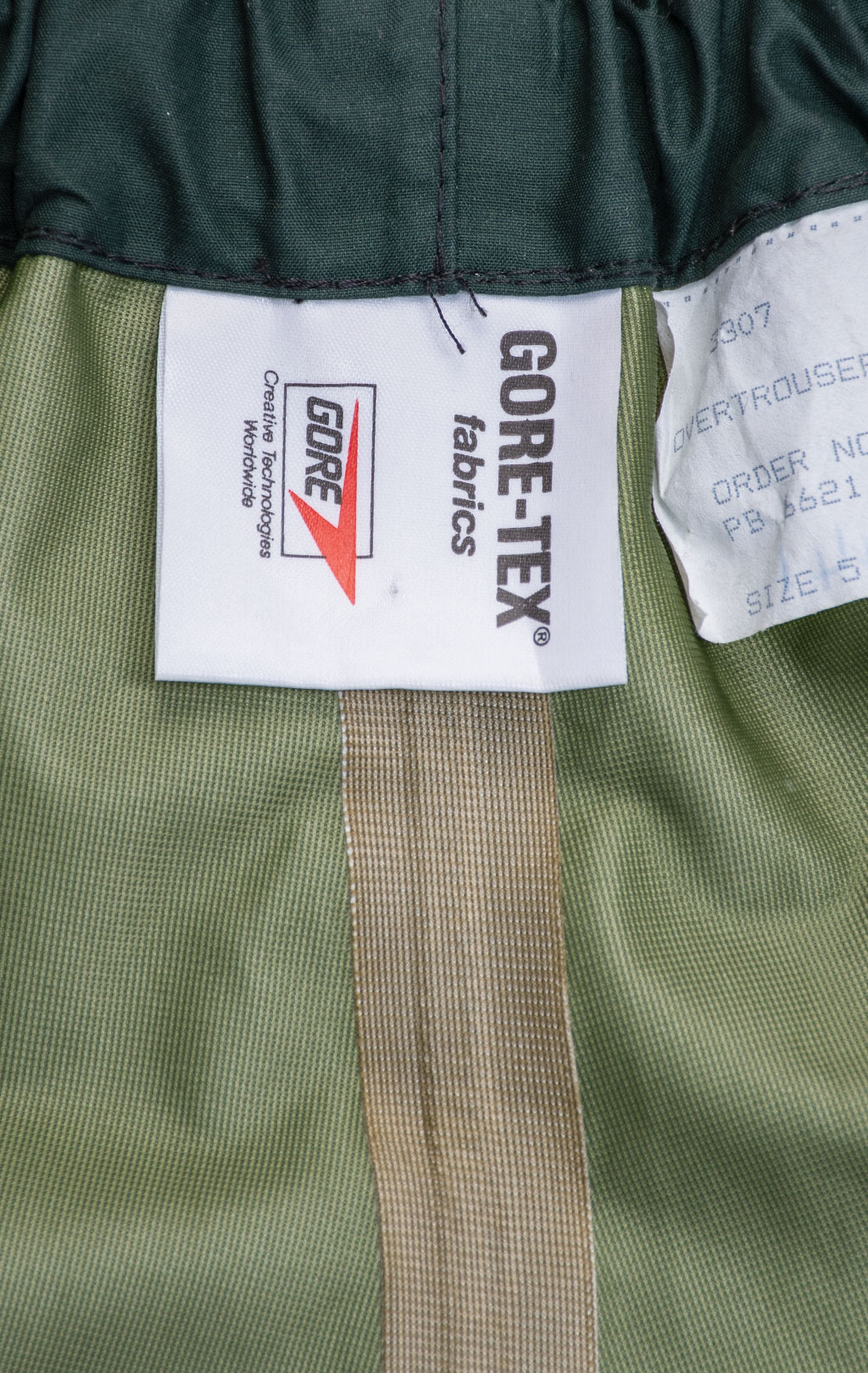 Брюки непромокаемые Gore-Tex Gore-Tex dark green б/у Англия