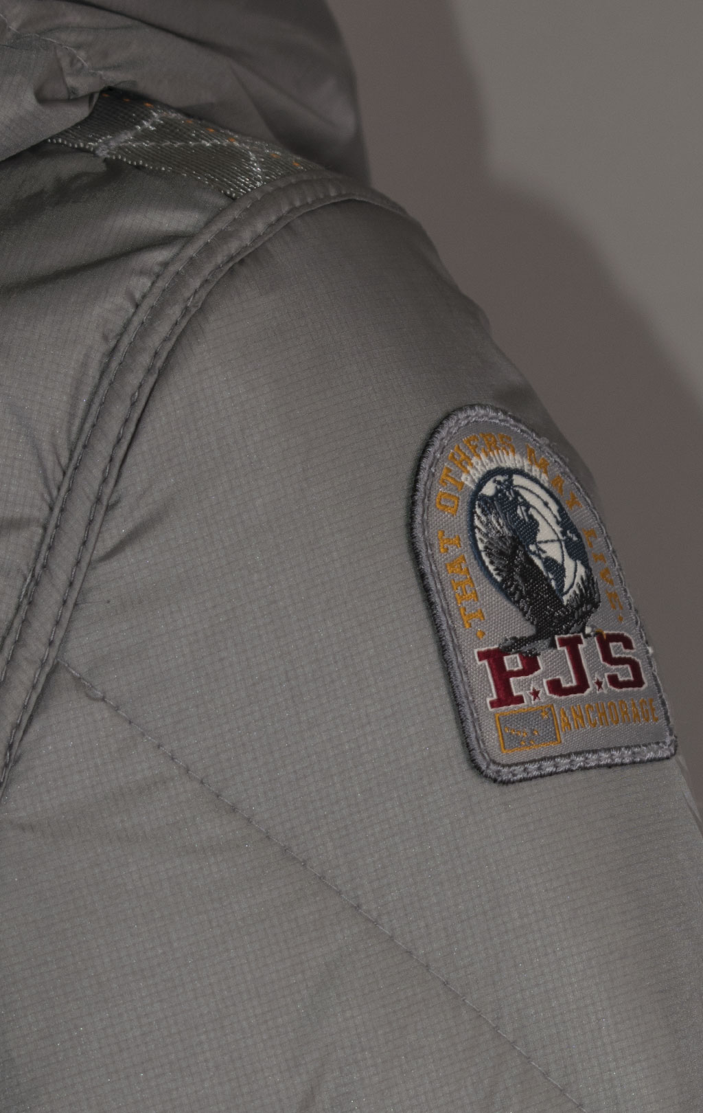 Женское пальто пуховое PARAJUMPERS PANDA FW 22/23 silver 