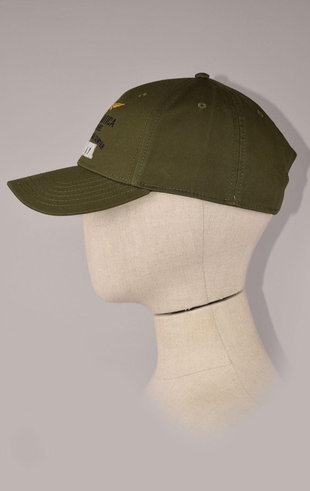 Бейсболка AERONAUTICA MILITARE FW 22/23/CN verde militare (HA 1113)