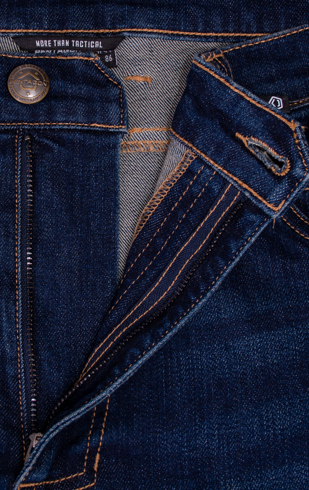Джинсы тактические Pentagon ROGUE JEANS хлопок blue indigo 05028 