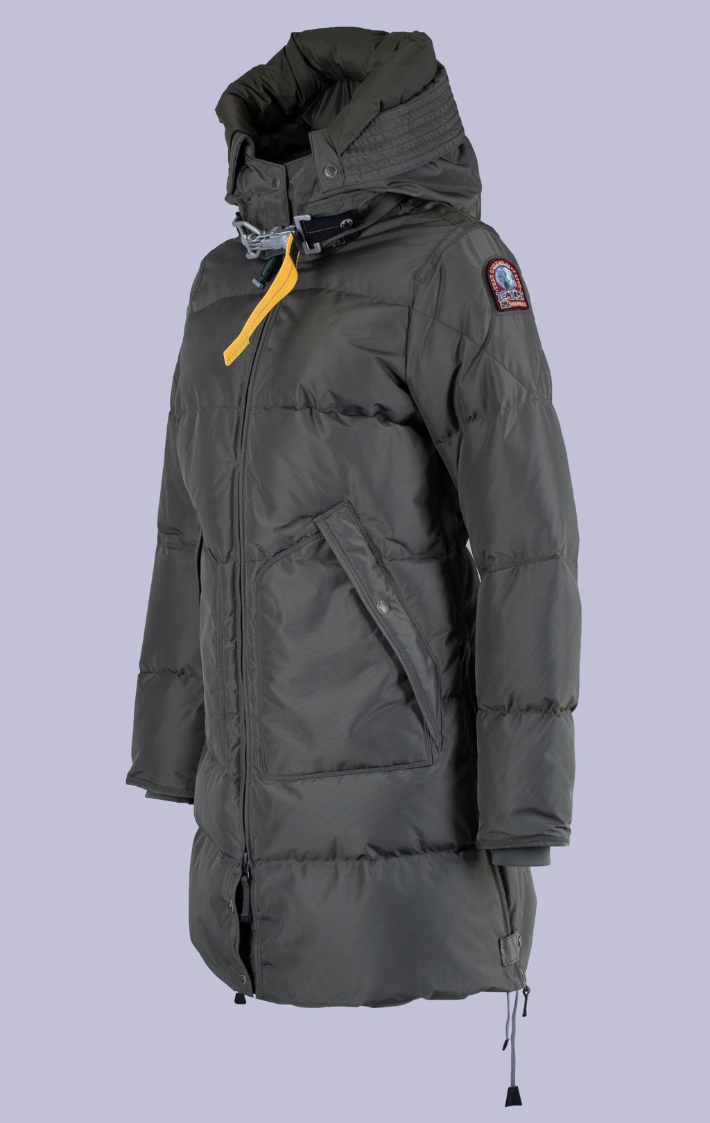 Женская куртка-пуховик PARAJUMPERS LONG BEAR FW 26/27 taggia olive 
