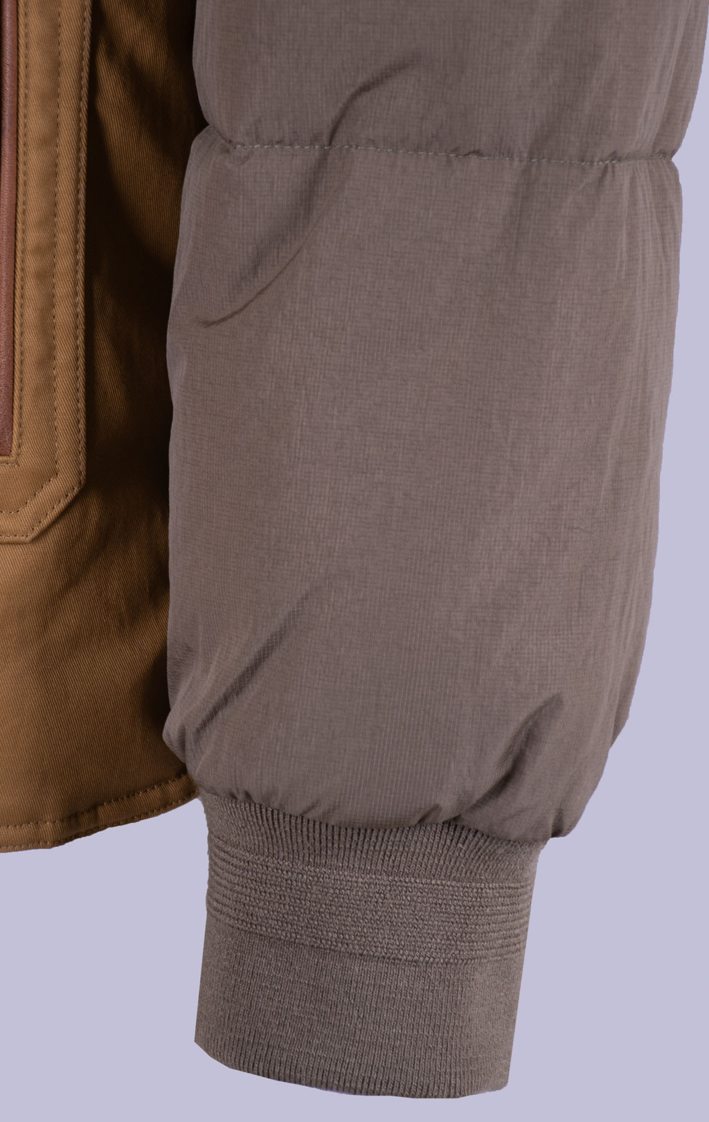 Куртка-пилот AERONAUTICA MILITARE FW 26/27/CN caffelatte/yellow curry (AB 3081) 