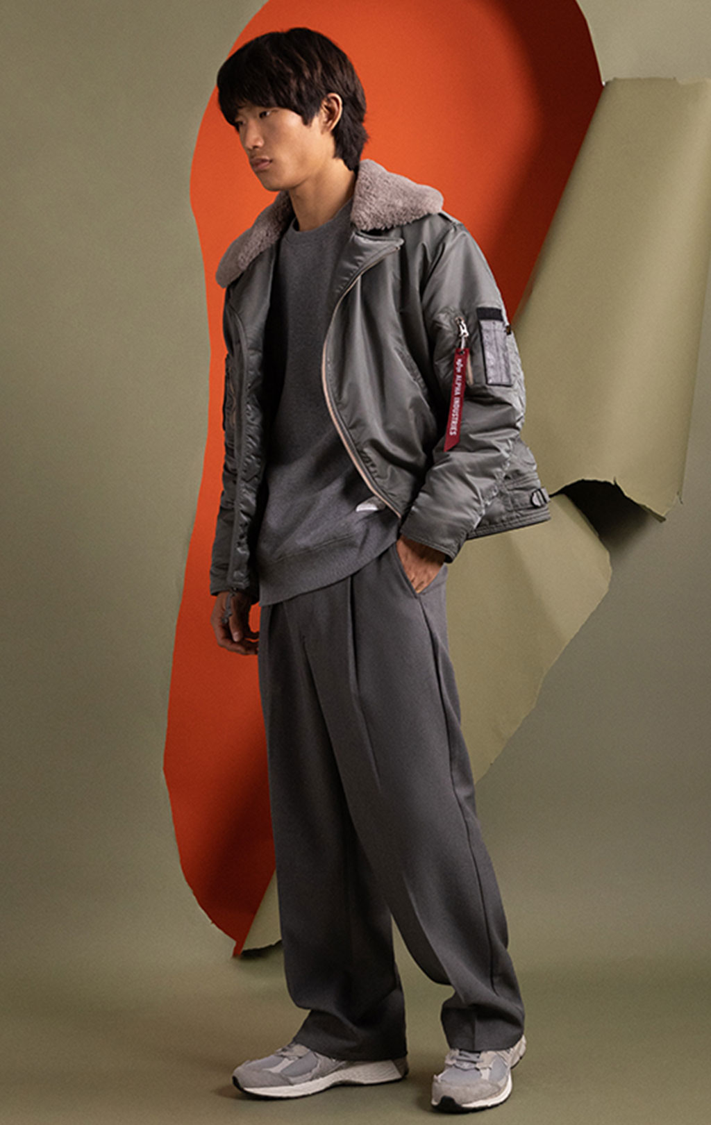 Куртка ALPHA INDUSTRIES 1960s RCAF CANADIAN AIRFORCE TYPE III JACKET FW 24/25 field grey 