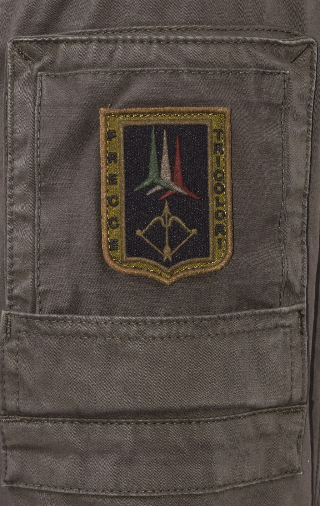 Брюки-карго AERONAUTICA MILITARE ANTI-G плотные FW 23/24/AL brown (PA 1557) 