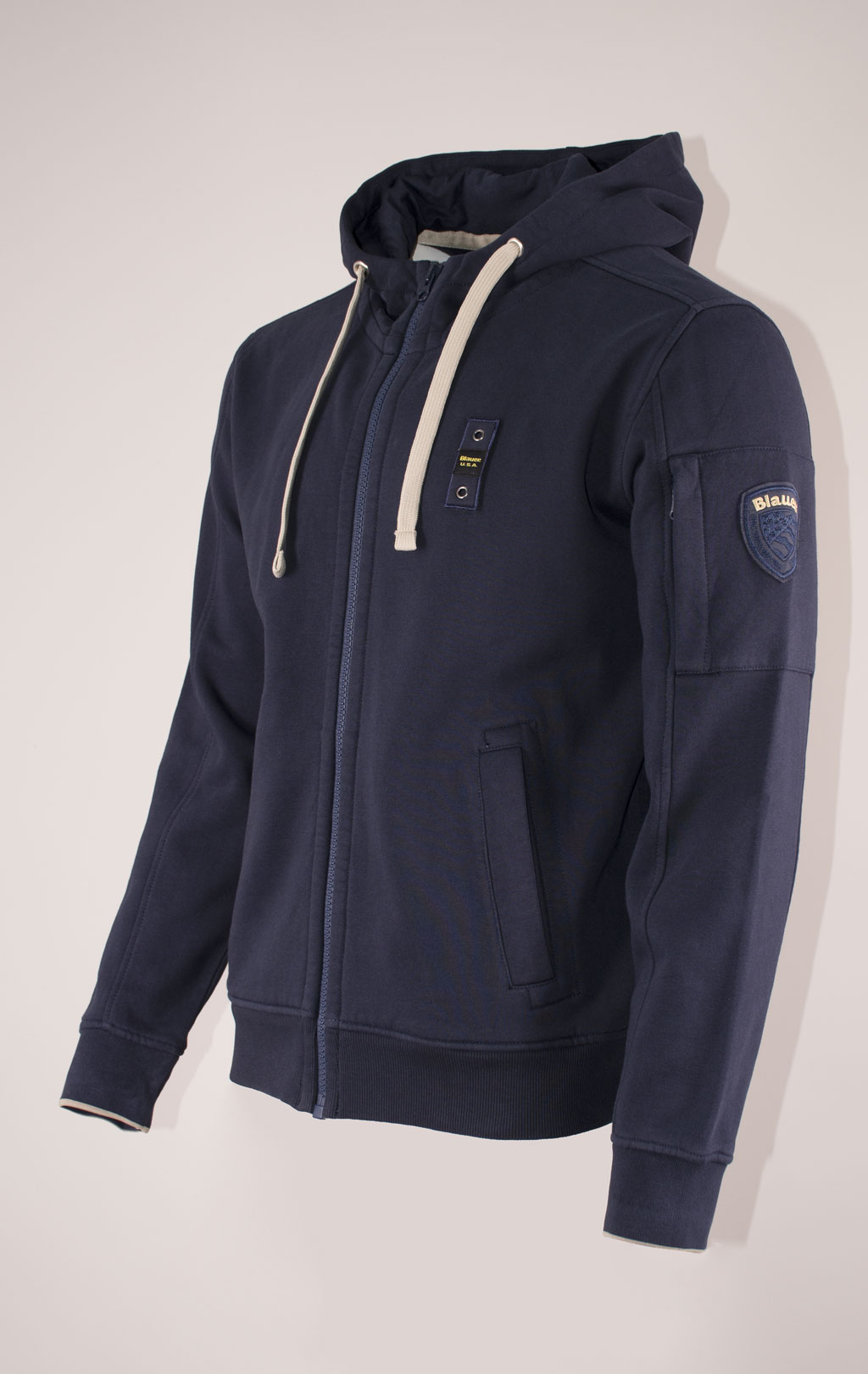 Толстовка BLAUER CARDINTON FW 24/25 blue (FO2150) 