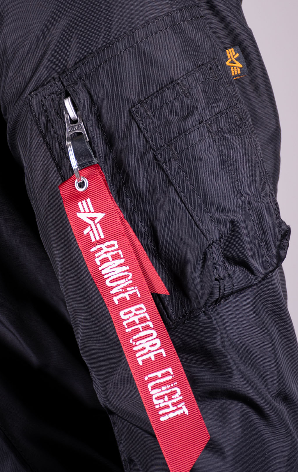 Ветровка-бомбер ALPHA INDUSTRIES MA-1 TT black 