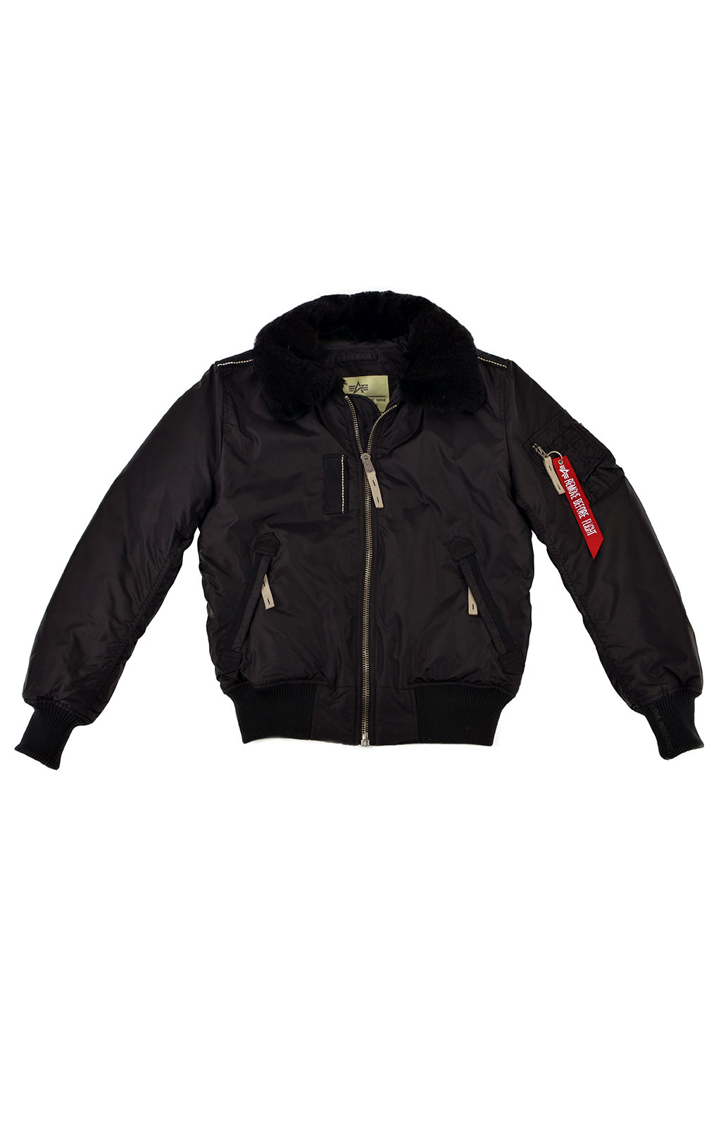 Куртка-пилот ALPHA INDUSTRIES INJECTOR-III big size black 