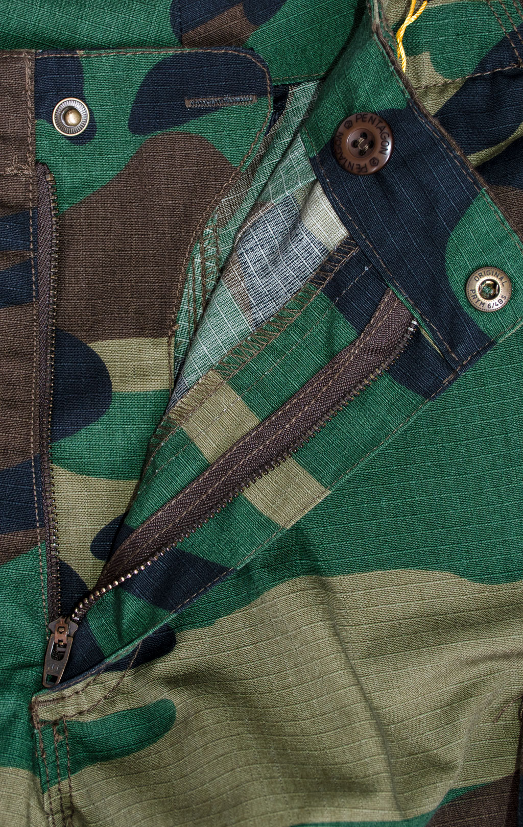 Шорты карго Pentagon BDU 2.0 хлопок35%/полиэстер65% Rip-Stop camo woodland(51) 05011 