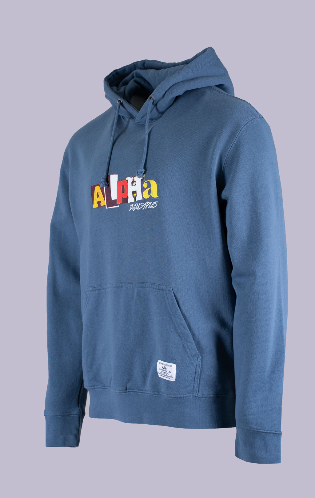 Толстовка ALPHA INDUSTRIES ALPHA RANSOM HOODIE SS 24 m copen blue 