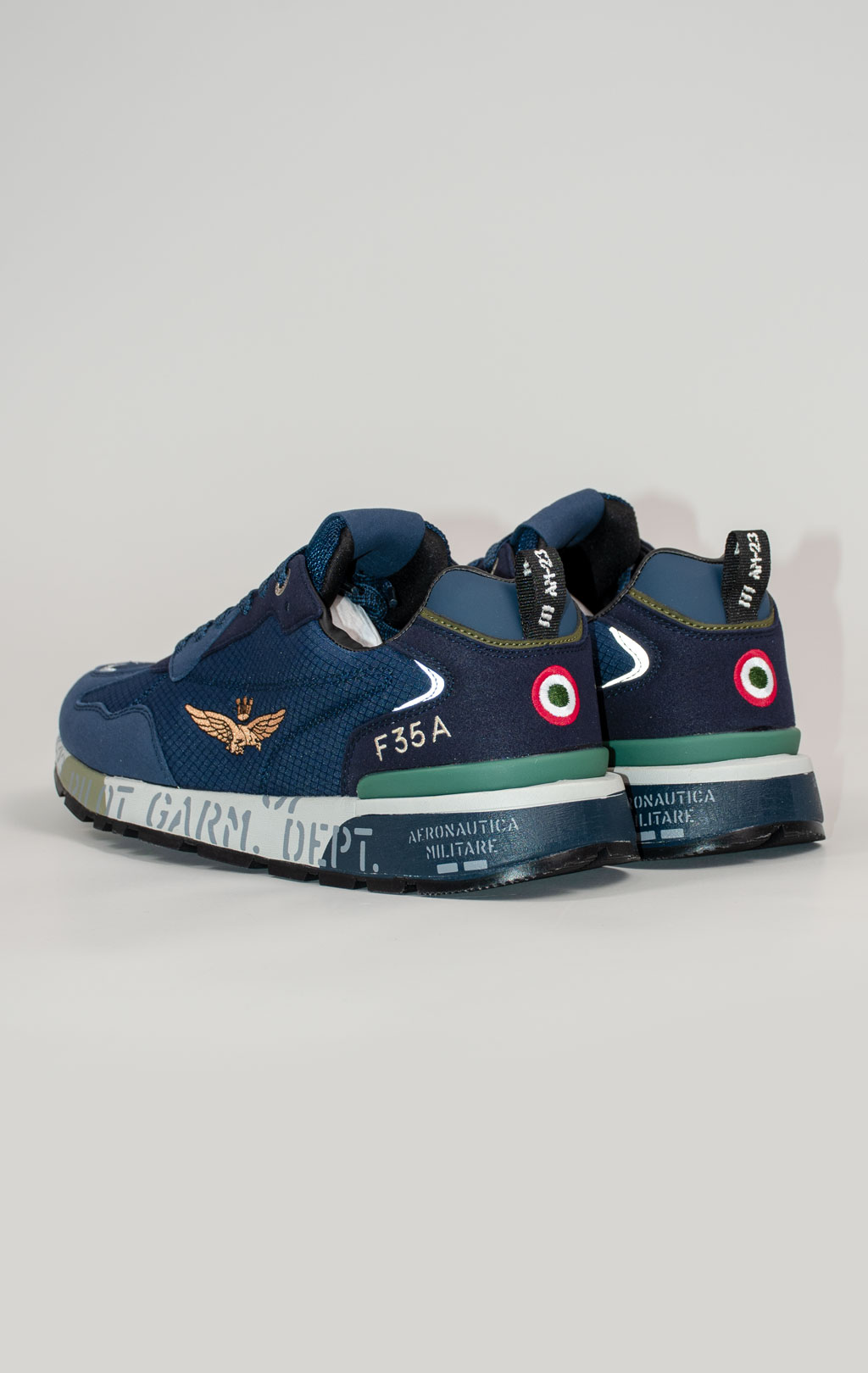 Кроссовки AERONAUTICA MILITARE FW 25/26/CN blue navy (SC 0276) 