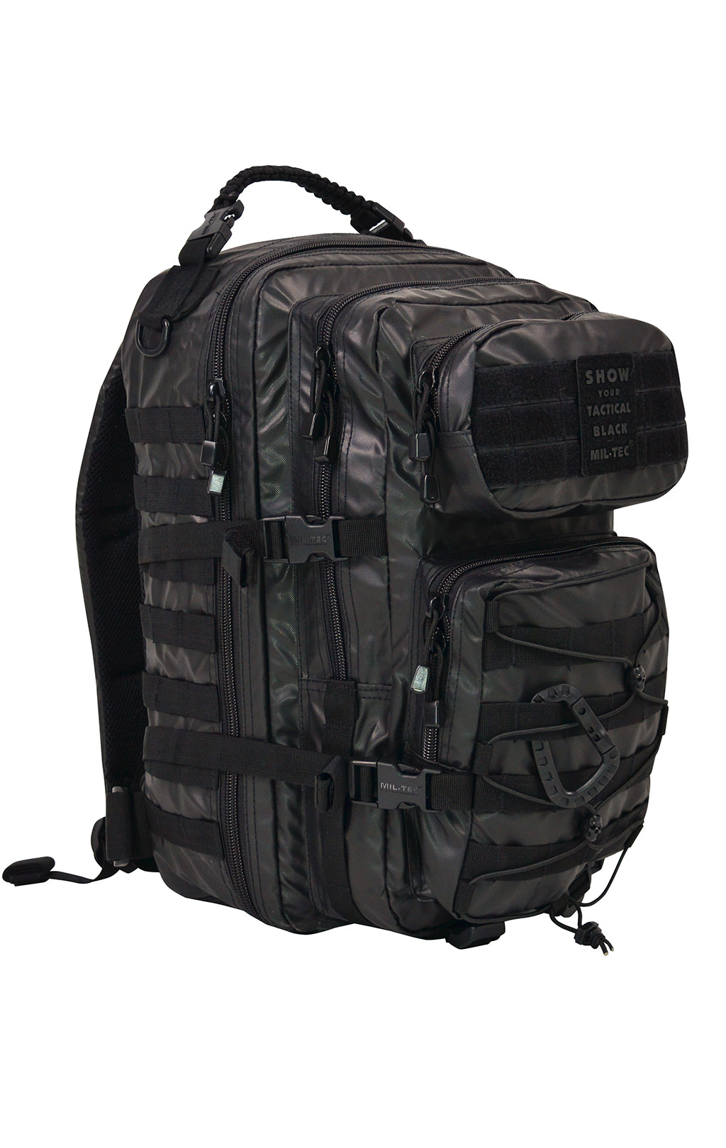 Рюкзак тактический Mil-Tec ASSAULT ПВХ small(25L) black 