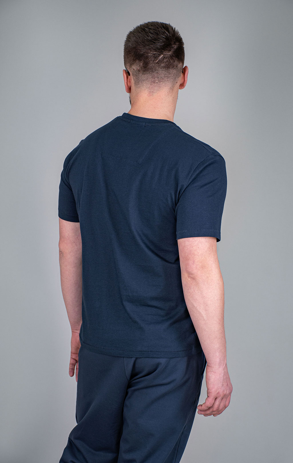 Футболка AERONAUTICA MILITARE big size SS 26/BD blue navy (TS 2538) 