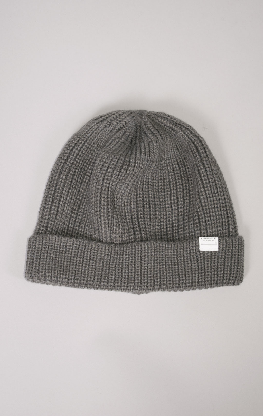 Шапка ALPHA INDUSTRIES ESSENTIAL WATCH CAP FW 24/25 medium charcoal heather 