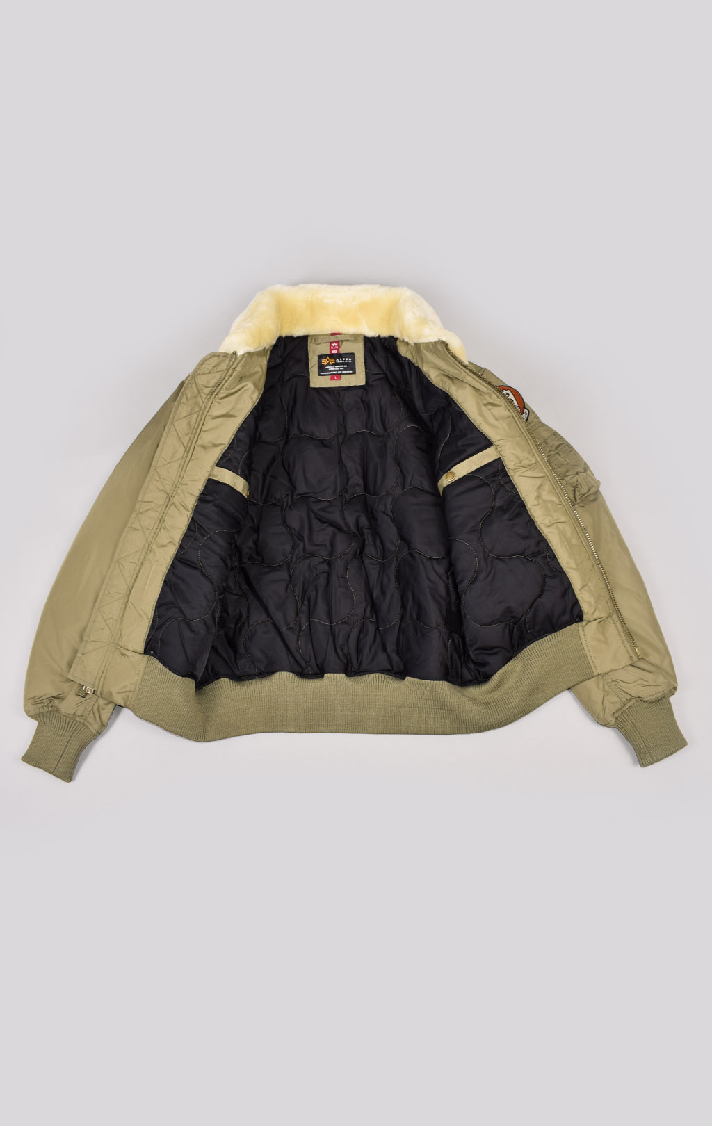 Куртка-пилот ALPHA INDUSTRIES INJECTOR-III AIR FORCE stratos 