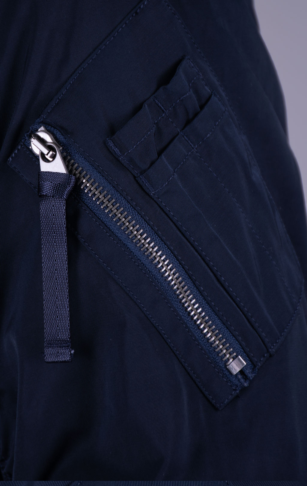 Куртка-бомбер AERONAUTICA MILITARE FW 26/27/CN blue navy (AB 3077) 