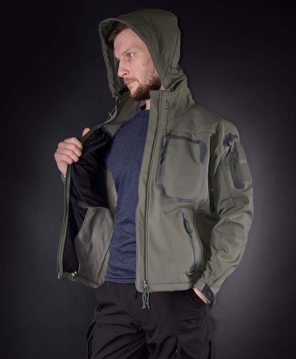 Куртка War Armor Soft Shell foliage 