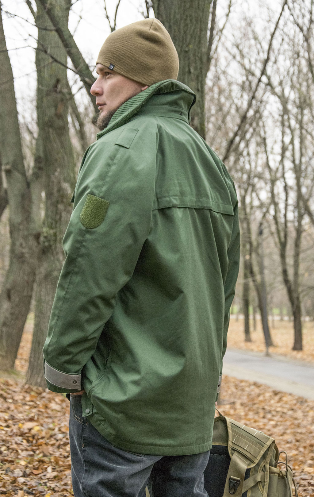 Куртка непромокаемая Gore-Tex POLIZEI Gore-Tex без подстёжки olive 2 кат. Германия