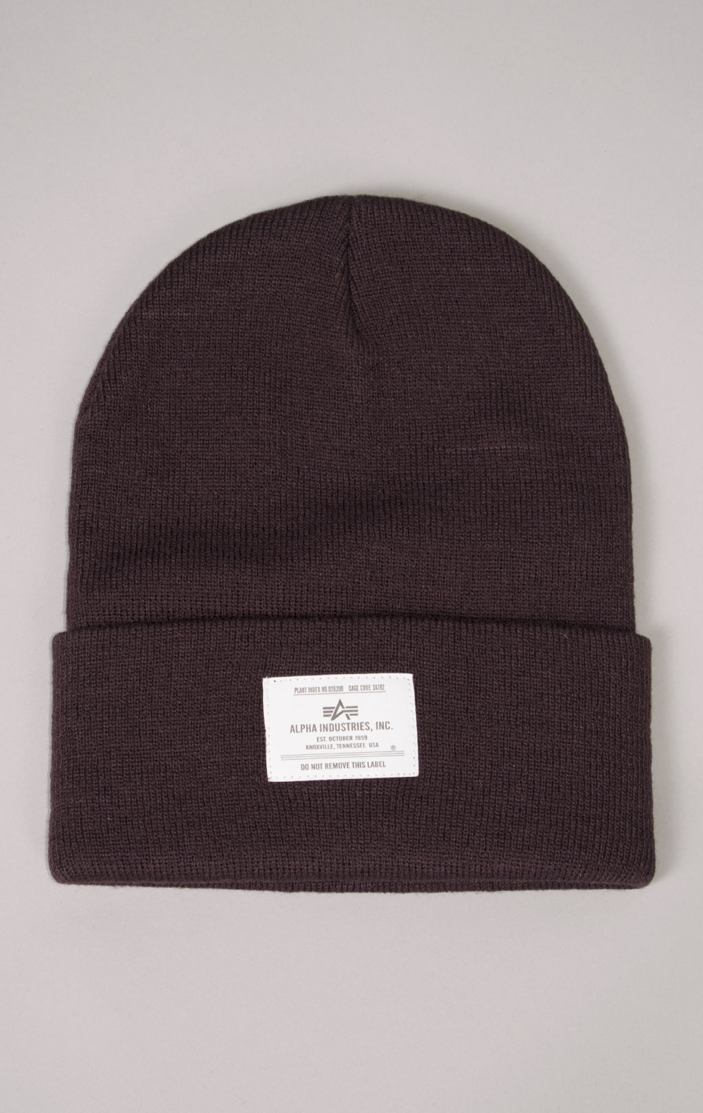 Шапка ALPHA INDUSTRIES ESSENTIAL BEANIE FW 23/24 berry 