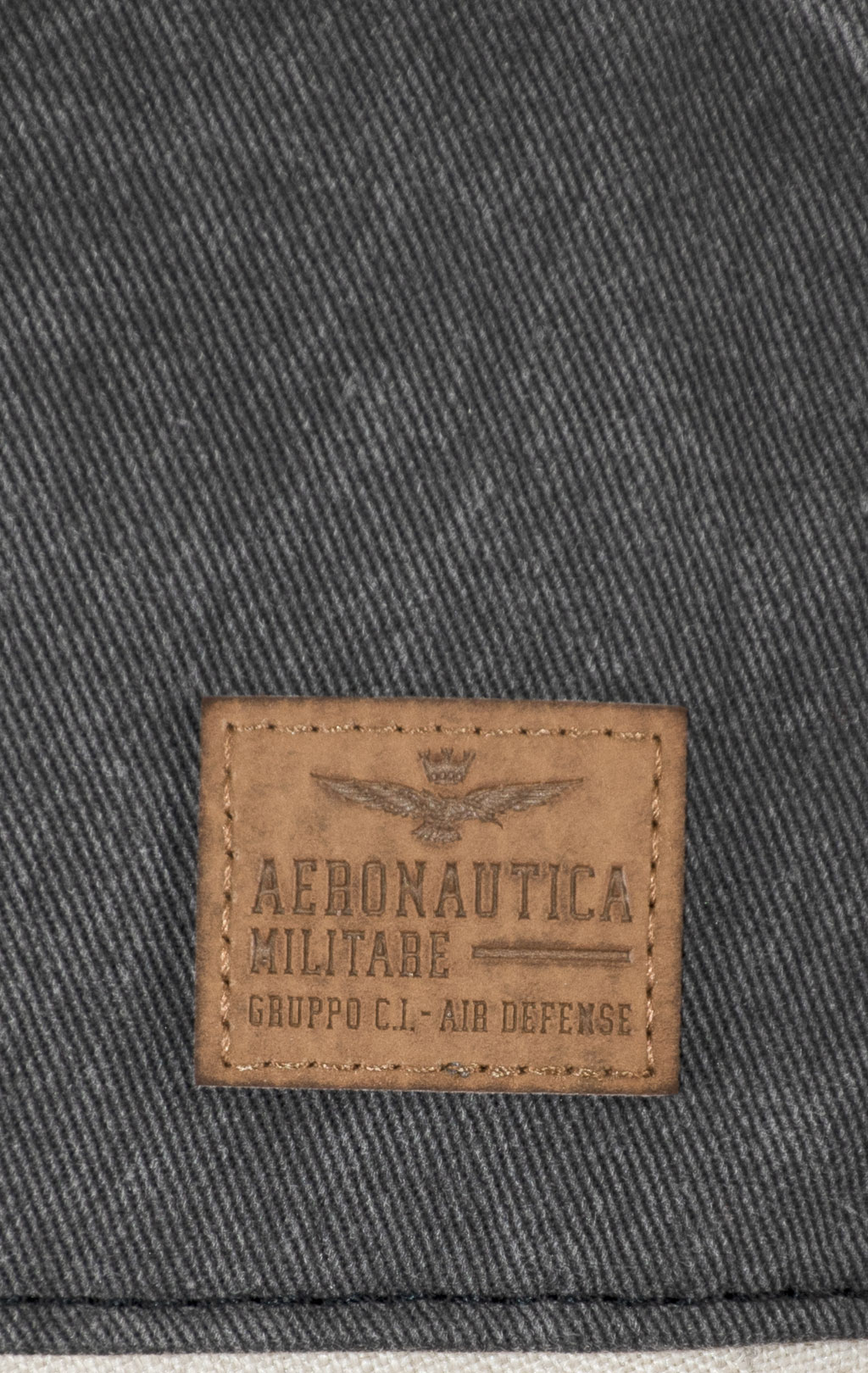 Бейсболка AERONAUTICA MILITARE SS 25 m/CN black washed (HA 1211) 