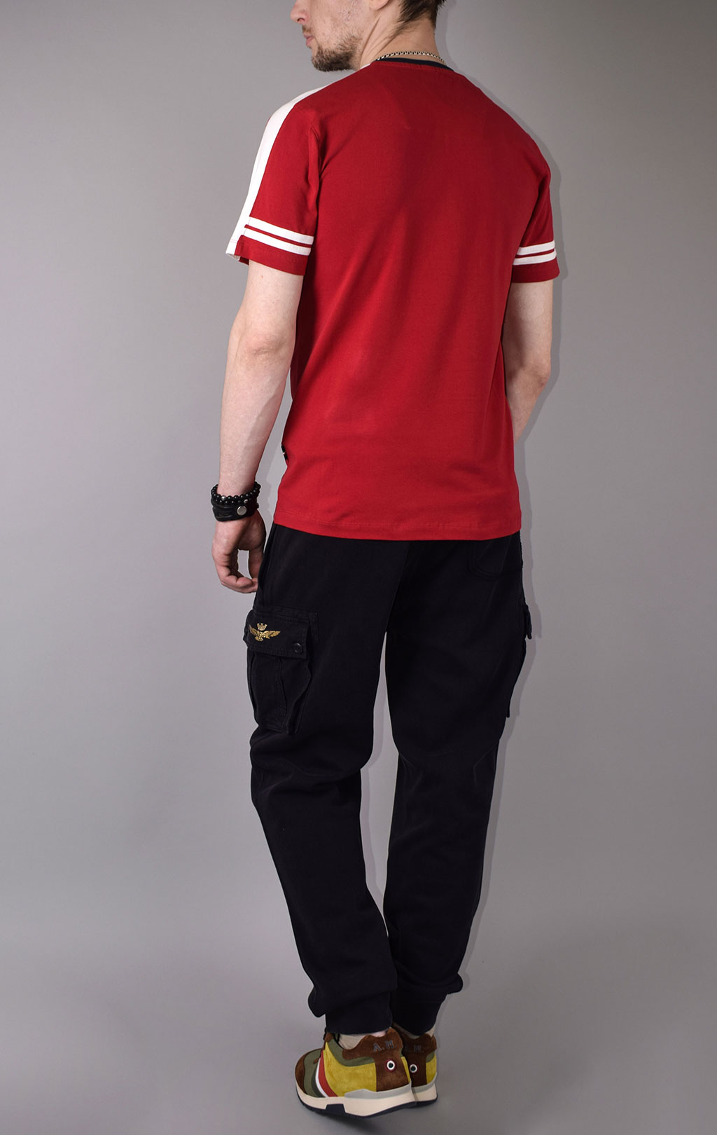 Футболка AERONAUTICA MILITARE SS 20 rosso (TS 1700) 