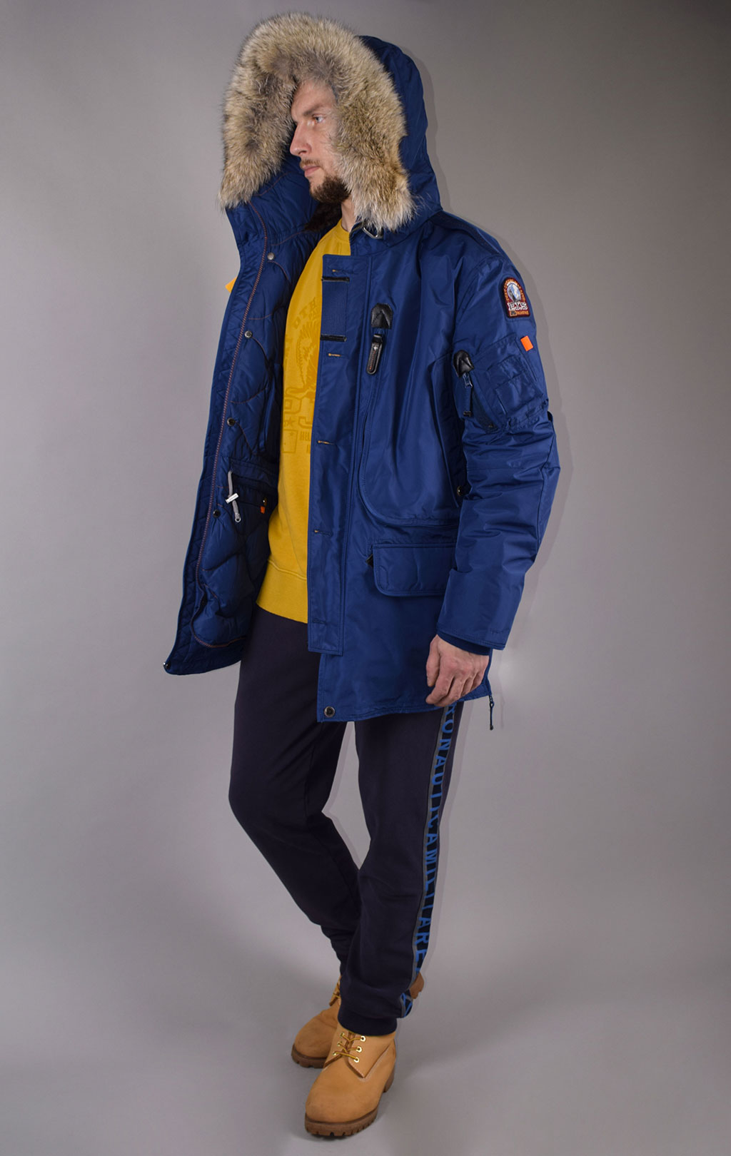 Аляска-пуховик PARAJUMPERS KODIAK FW 19/20 navy peony 