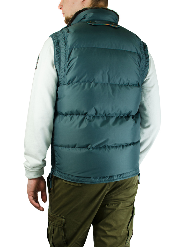 Жилет пуховой PARAJUMPERS KOBUK teal 