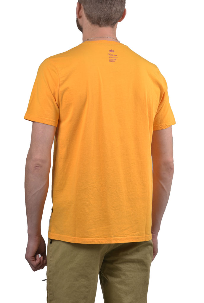 Футболка ALPHA INDUSTRIES STAR T yellow 