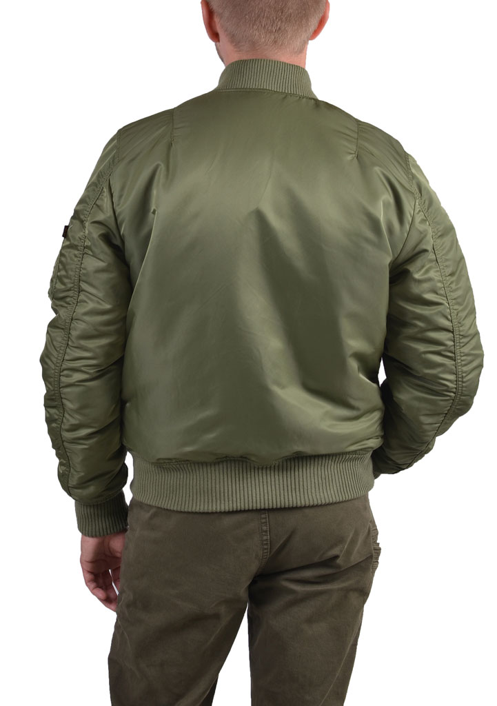 Куртка-бомбер лётная ALPHA INDUSTRIES VF REV-II MA-1 sage green 