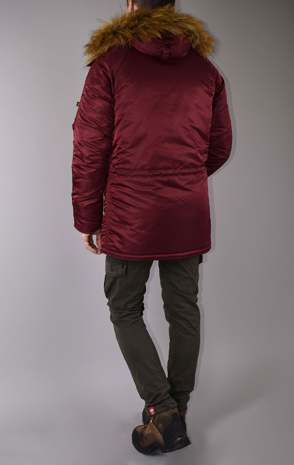 Аляска ALPHA INDUSTRIES VF 59 N-3B burgundy 