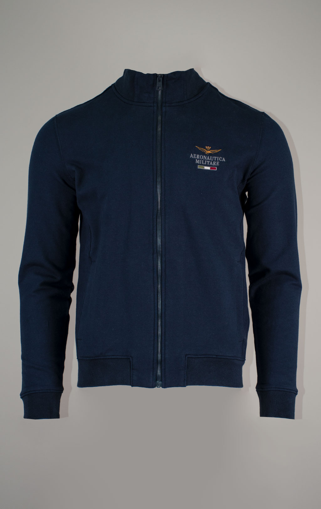 Толстовка с капюшоном AERONAUTICA MILITARE FW 25/26/BD blue navy (FE 2078) 