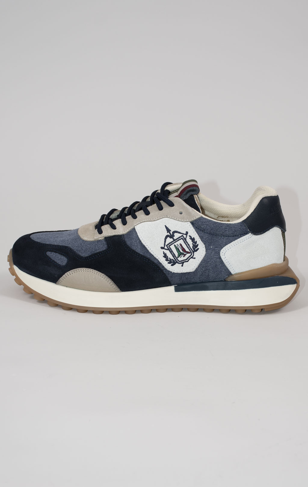 Сникеры AERONAUTICA MILITARE SS 25 m/PT blue navy/white (SC 303) 