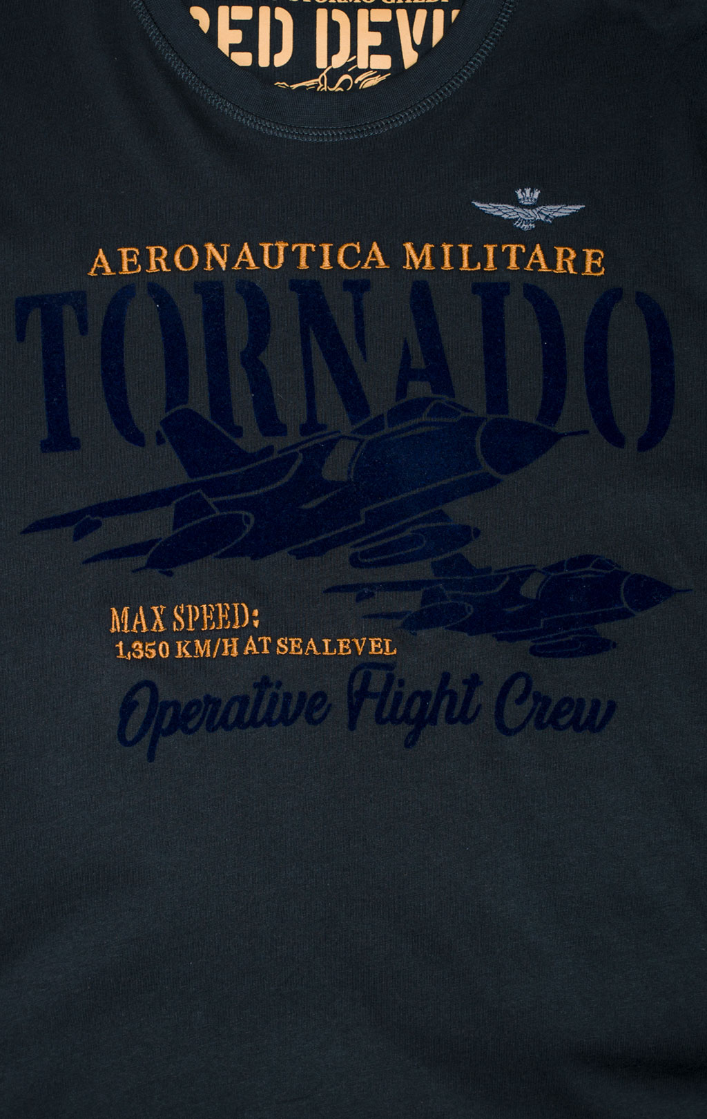 Футболка AERONAUTICA MILITARE SS 25 m/BD blue navy (TS 2405) 