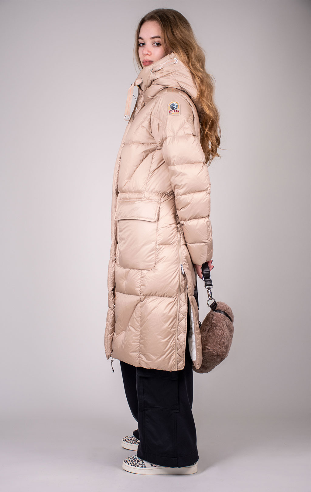 Женское пальто пуховое PARAJUMPERS LEONIE FW 24/25 sun kissed 
