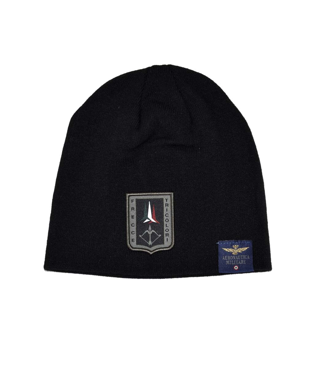 Шапка вязаная AERONAUTICA MILITARE FW 21/22/CN jet black (CU 036)