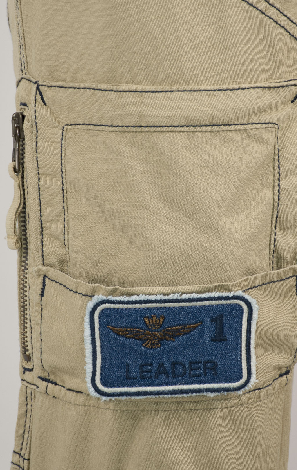 Брюки-карго AERONAUTICA MILITARE ANTI-G SS 25 m/AL antelope beige washed (PA 1663) 