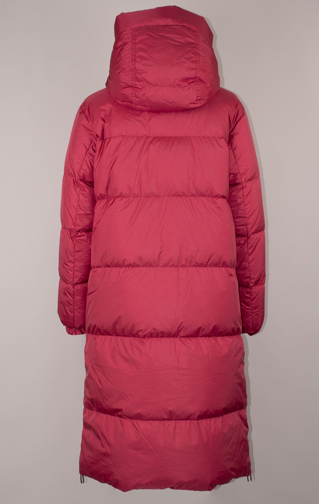 Женское пальто пуховое PARAJUMPERS SLEEPING BAG двустороннее FW 24/25 cerise-amarone 