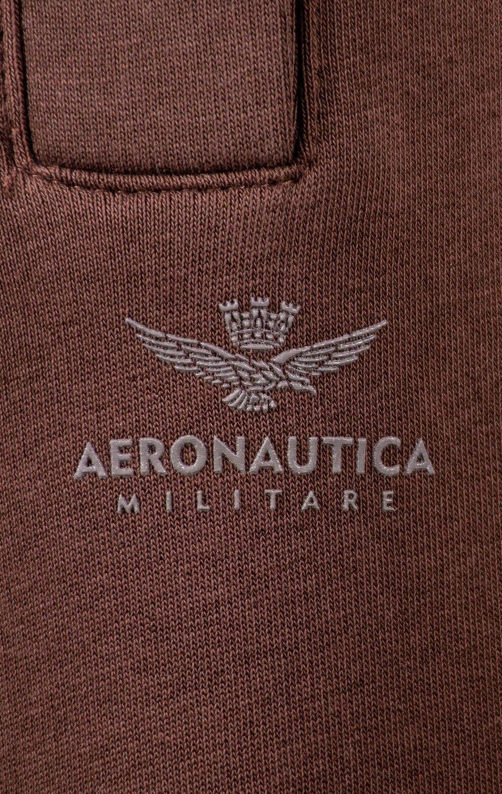 Женские брюки трикотажные AERONAUTICA MILITARE FW 25/26/TR cioccolato (PF 1007) 