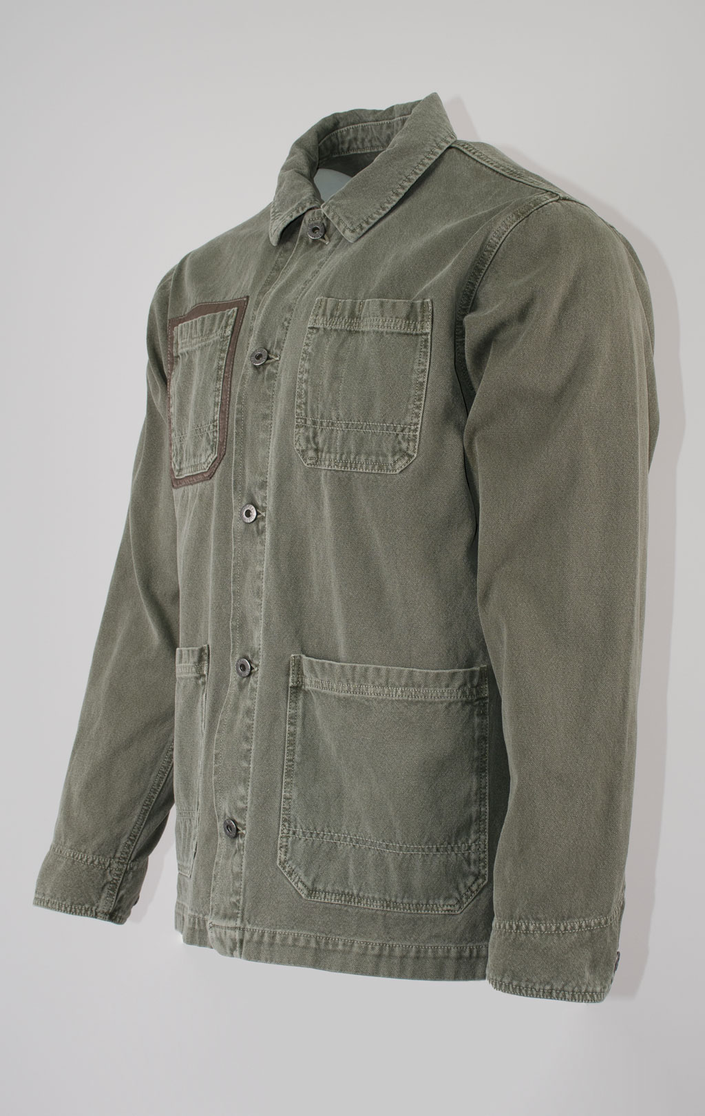 Ветровка ALPHA INDUSTRIES CTN CHORE COAT SS 25 m OG-107 green 