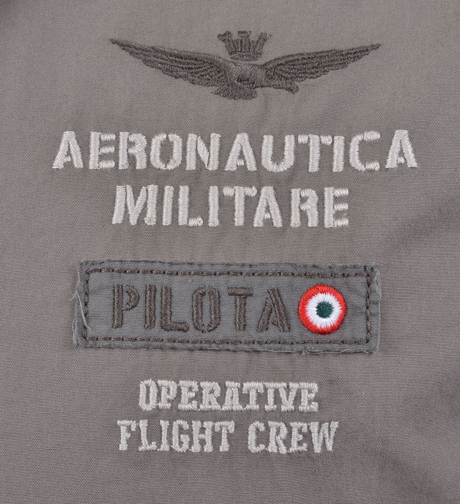 Рубашка AERONAUTICA MILITARE grigio medio (CA 848) 