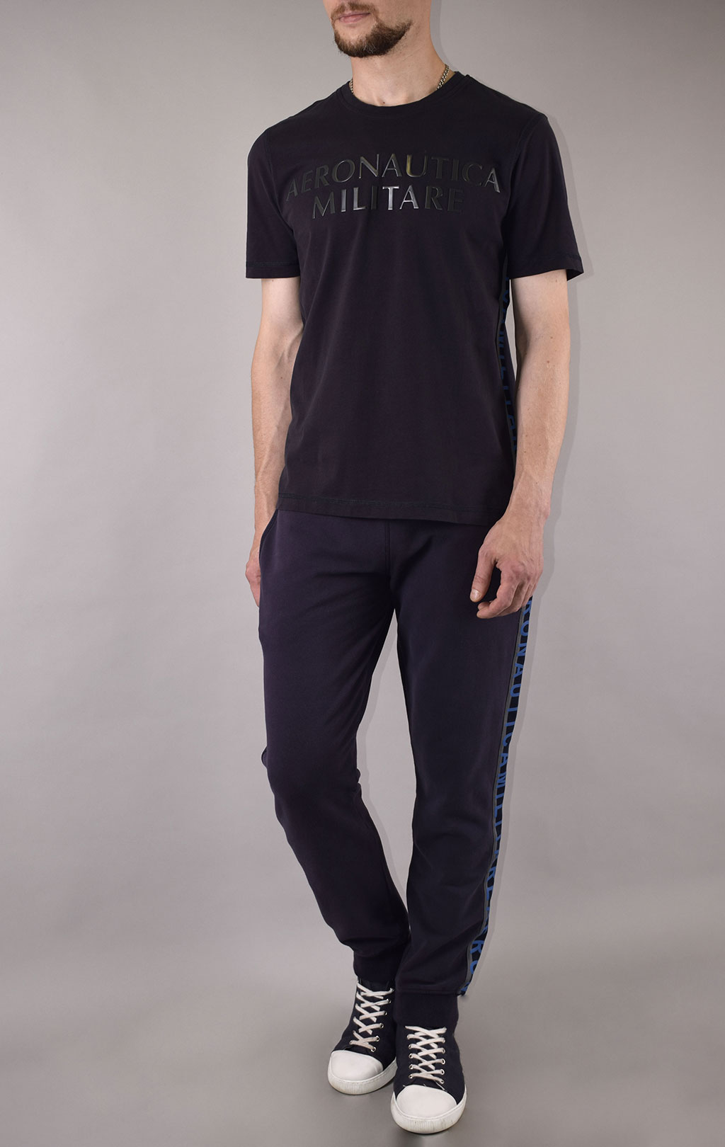 Футболка AERONAUTICA MILITARE FW 19/20 blue navy (TS 1643)
