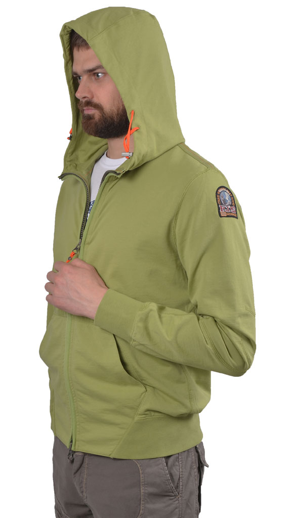 Толстовка PARAJUMPERS GRASS zipp up kiwi 