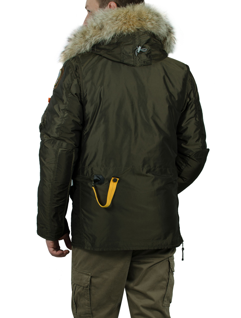 Аляска-пуховик PARAJUMPERS RIGHT HAND olive 