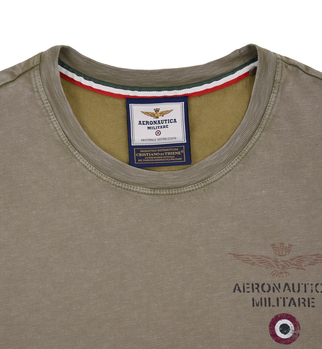Футболка AERONAUTICA MILITARE SS19 salvia (TS 1629)