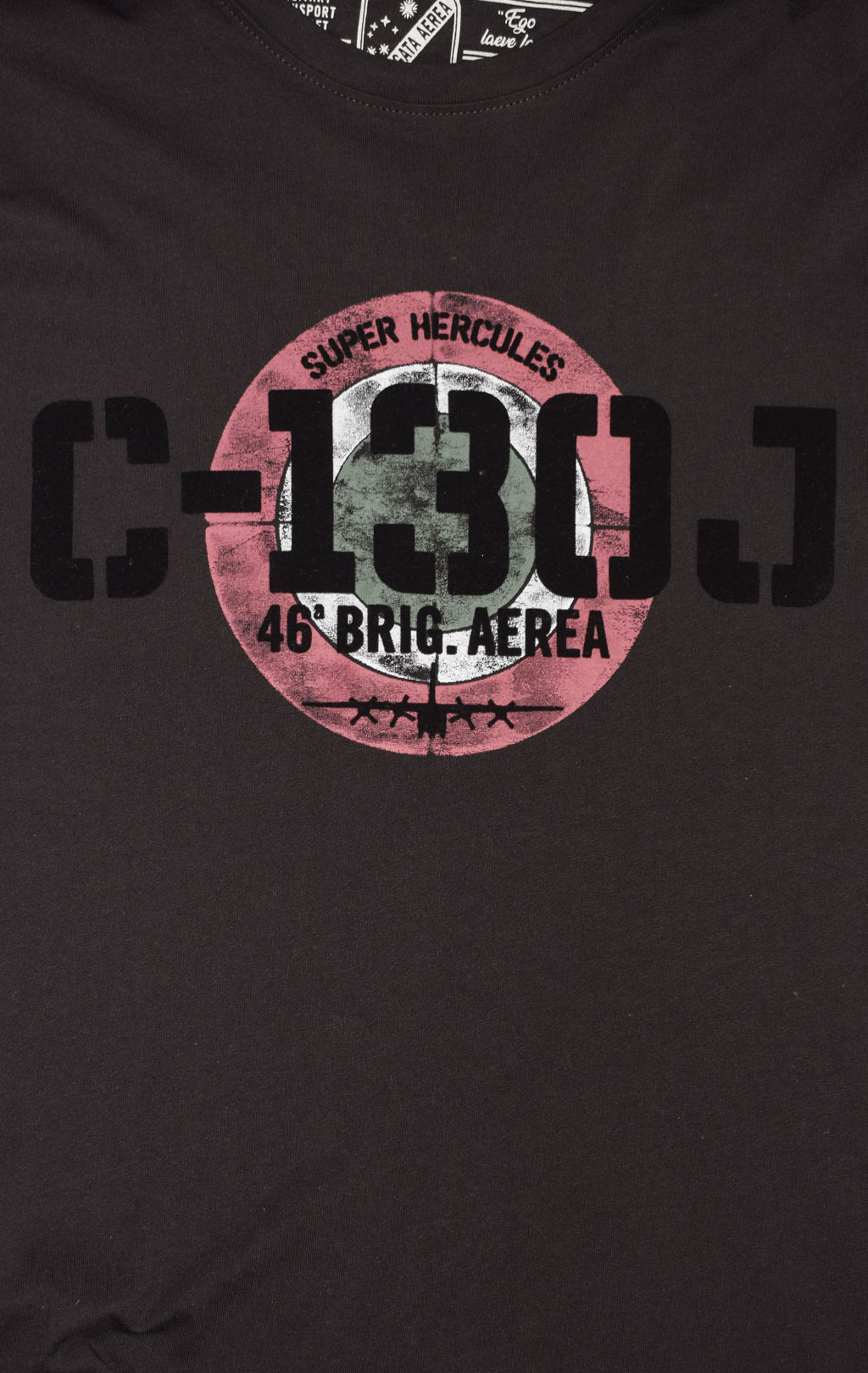 Лонгслив AERONAUTICA MILITARE FW 23/24/BD jet black (TS 2145)