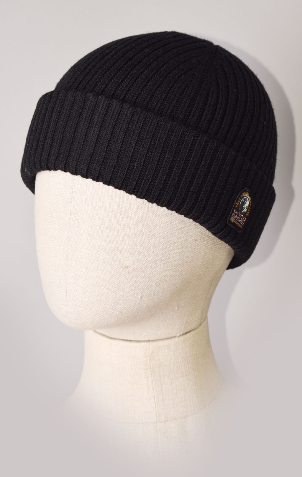 Шапка вязаная PARAJUMPERS RIB HAT FW 23/24 black 