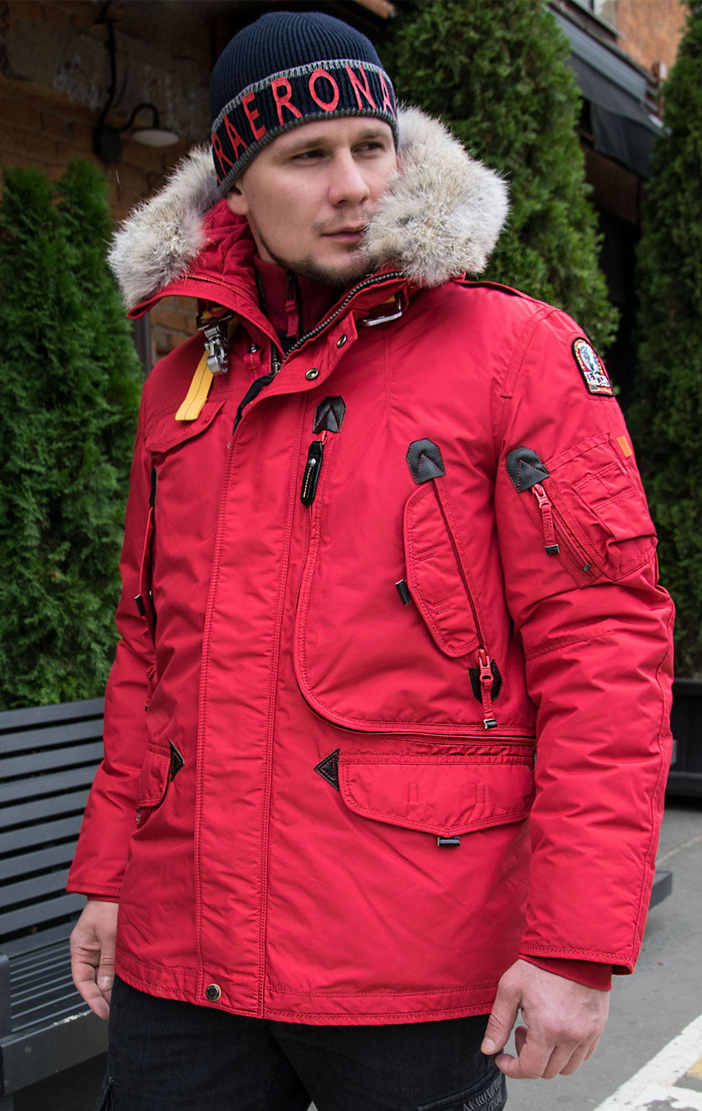 Аляска-пуховик PARAJUMPERS RIGHT HAND FW 19/20 scarlet 