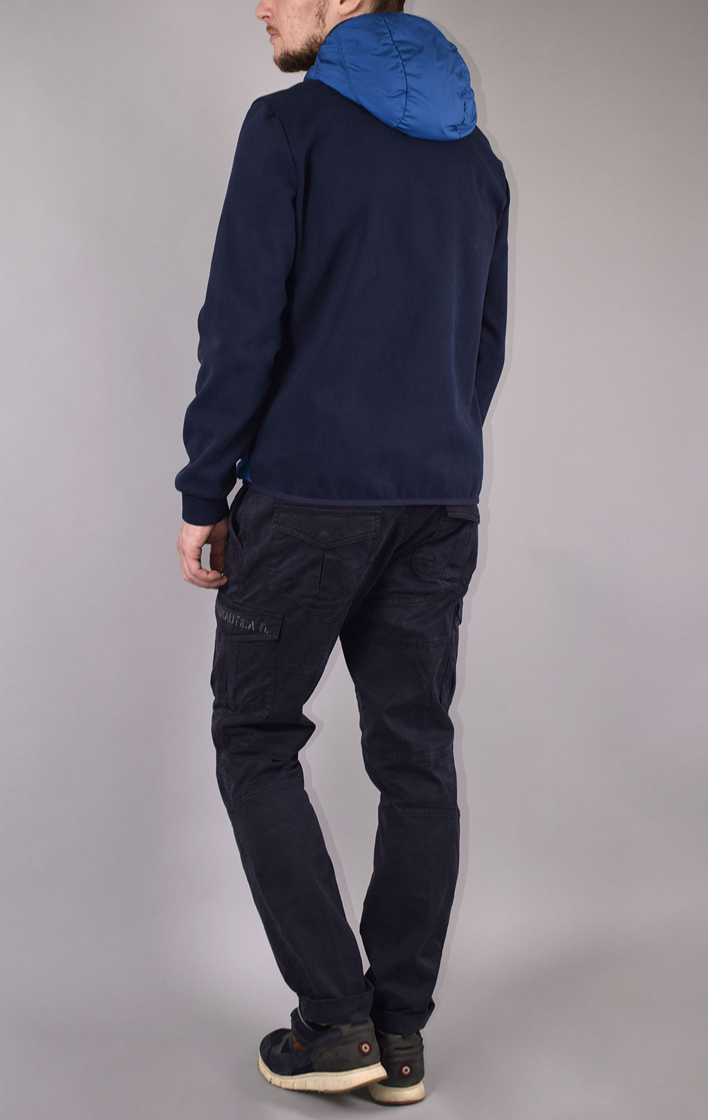 Куртка AERONAUTICA MILITARE FW 19/20 blue navy/cielo (AF 377) 