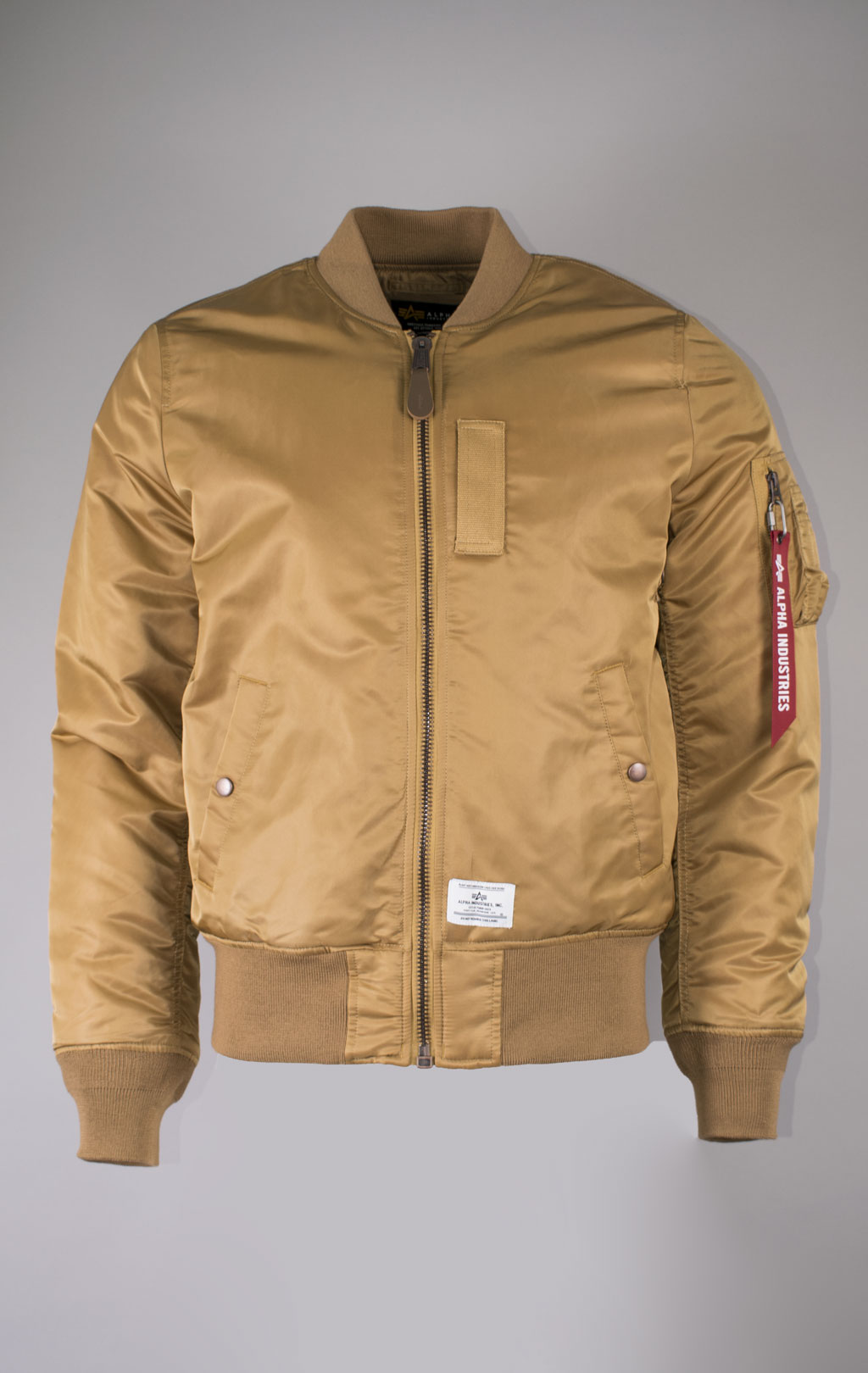 Куртка-бомбер лётная ALPHA INDUSTRIES MOD FLIGHT JACKET MA-1 FW 23/24 m bronzed brown 